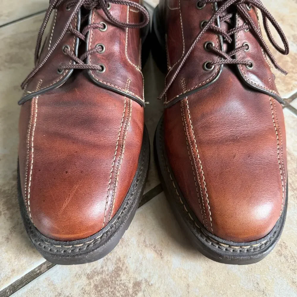 Allen Edmonds Mapleton Men's Size 10D Brown Leather #7954‎ Dress Shoes Oxford
